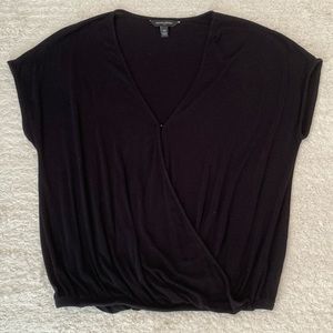 Banana Republic black V-Neck top